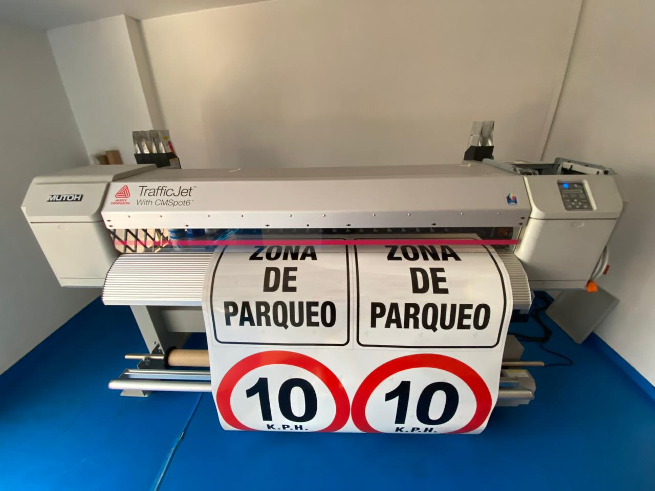 Impresión de Señalización Vial