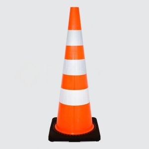 Cono Vial Base Negra 90cm