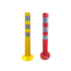Hito Delineador Poste Flexible Naranja/Amarillo
