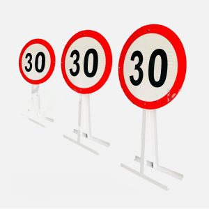 Señales Metálicas Temporales Móviles